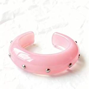 Handcrafted Designer Resin Studs Bangle <b>Set</b> for Women Traditional <b>Crystal</b> Fashion Accessories for Jewelry and Fashion Wear - Product Image 6