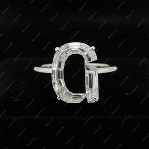 Diamante Sintético de Laboratorio HPHT CVD con Corte en Forma de G, 1CT, DEF VVS VS1, Certificado por GIA, Diamante Suelto para Joyería - Product Image 2