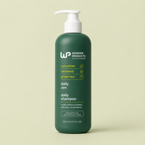 OEM/ODM Everyday <b>Shampoo</b> with Cucumber Green Tea and Seaweed Scent Paraben and Sulfate Free Private Label at Wholesale Price - Product Image 1
