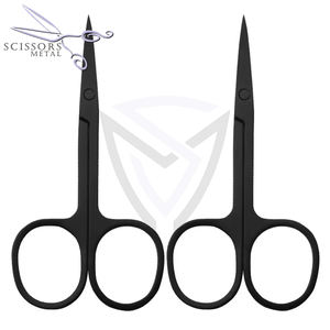 Tijeras Profesionales de Acero Inoxidable para Uñas con Logotipo Personalizado, Hoja Afilada y Puntas Curvas para una Eliminación de Cutículas Segura y Limpia - Product Image 3