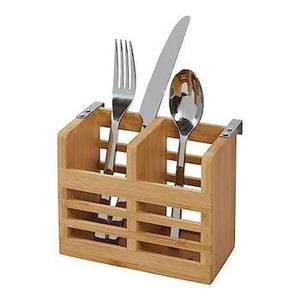Deluxe Walnut Finish Wooden Utensil <b>Set</b> with Round Crock and Matching Spoon Rest 7 Piece Handcrafted Kitchen Tool <b>Set</b> - Product Image 3