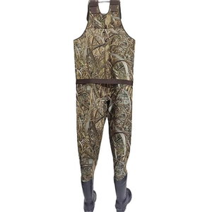 GRACE <b>SIGN</b> Thickened Waterproof Winter Unisex Camouflage Hunting Bib Multi-color Wear Resistant Stain-resistant for Wash - Product Image 2