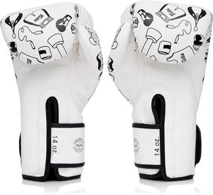 Gants de boxe en cuir de vachette Fairtex de haute qualité, fabriqués sur mesure, absorbant les chocs, pour l'entraînement de Muay Thai et de MMA - Product Image 3