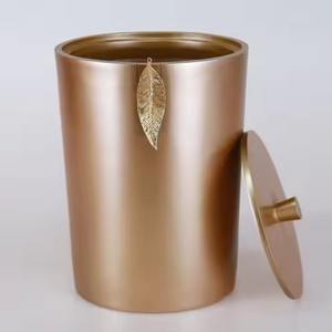 Elegante Contenedor de Basura Decorativo de Metal para Sala de Estar que Mejora la Decoración de la Casa - Product Image 4