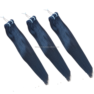 Extensiones de cabello humano NATURAL, mechones de cutícula, pelo lacio virgen indonesio - Product Image 2