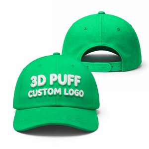 Gorras de Béisbol con Bordado de Logotipo Personalizado Premium, Transpirables, Ligeras, de Secado Rápido, Estilo Hip Hop Urbano, Impresión 3D en Relieve - Product Image 4