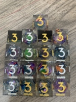 Dés à six faces en résine D4 D6 D8 D10 D12 D20, thème Pieuvre, Tortue de mer, Hibou, Dragon, 7 pièces, bords tranchants, illustrations thématiques, pour DND RPG