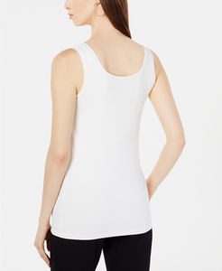 Nouveauté : débardeur en tricot uni pour femme, col rond, bonne qualité, style décontracté, sans manches - Product Image 4
