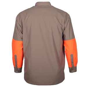 Chemise de chasse d'été personnalisée brodée en toile respirante à manches courtes en polyester imprimé animal pour la chasse au cerf - Product Image 2