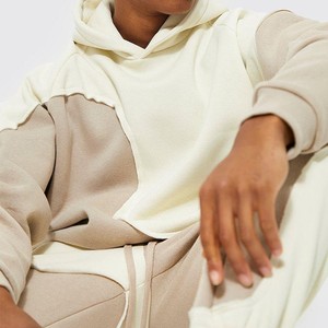 Sudadera con Capucha Unisex, Sólida, Casual, Ecológica, de Manga Larga, Corte Holgado, Estilo Urbano, Diseño con Abertura Lateral, Transpirable, Peso Medio, 100% - Product Image 5
