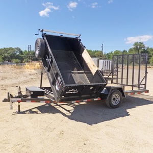 Cost Effective Hydraulic Tilt Farm Dump Trailer Powered By Motor Engine Gearbox Designed For Efficient Field <b>Transport</b> - Product Image 1