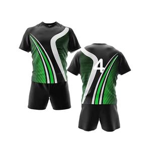 Nouvel ensemble de maillot de rugby confortable avec tissu durable, léger et respirant, antibactérien, uniforme de rugby pour hommes - Product Image 2