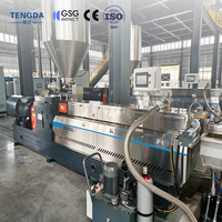 Machine de granulation de plastique biomasse à haute capacité de remplissage pour la production de granulés PLA / PBAT / PBS + poudre de paille