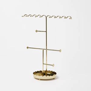 ขาตั้งเครื่องประดับสแตนเลสทรงสวยงาม ดีไซน์แบบชั้นเดียว สำหรับตู้เสื้อผ้าและพื้นที่แต่งตัว - Product Image 4