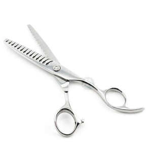 Ciseaux professionnels pour effiler les cheveux et ciseaux de barbier - Kit de coupe de cheveux robuste adapté à un usage domestique et en salon, pour effiler et texturiser - Product Image 6