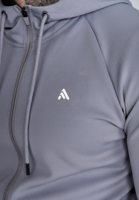 Ensemble de survêtement oversize vierge en polyester/coton avec sweat à capuche zippé et pantalon de jogging – Qualité supérieure pour hommes