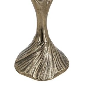 Porte-bougie avec tige décorative et base texturée pour la décoration de la maison - Product Image 2