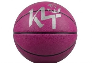 Balón de Baloncesto KLTW INT'L K1 Rosa con Logotipo, Talla 7, Cubierta de Cuero, Cámara de Goma Natural, Balón de Entrenamiento Interior Resistente, 580-650g - Product Image 5