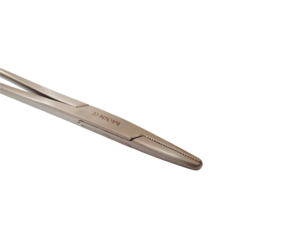 ที่จับเข็มเกรดทางการแพทย์พร้อมปากเข็มแบบมีฟันเลื่อยที่แม่นยำและกลไกการล็อคแบบรัดที่ปลอดภัยสำหรับการเย็บแผลและปิดแผล - Product Image 5