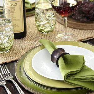 Juego de 6 Anillos para Servilletas de Madera Rústicos, Porta Servilletas Vintage, Duraderos y Ecológicos, Decoración para Mesa de Boda - Product Image 3