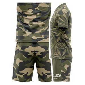 Conjunto de Entrenamiento de Camiseta y Pantalones Cortos de Fútbol Modernos, Uniforme de Fútbol Personalizado, Ropa Deportiva de Equipo, Europa, Estados Unidos, MALUZA Industries - Product Image 5