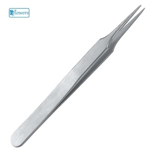 Pinces chirurgicales Dumont 6flowers en acier inoxydable à pointe de précision pour usage médical F5-355 11,2 cm - Product Image 1