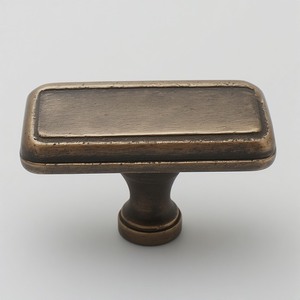 Antique Solid Brass Door Knob Round Design Durable Finish for Interior Home Door Use - Product Image 3