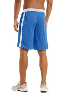 Custom Applique Embroidery French Terry Gym <b>Shorts</b> Mid Waist <b>Zip</b> Cargo Joggers with Mesh for Fitness Athletic Workout - Product Image 2
