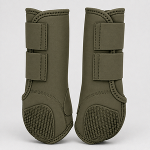 Protège-jambes en néoprène premium pour chevaux, pour l'équitation, l'entraînement, la course, le saut d'obstacles et l'utilisation en écurie, avec une conception durable et une protection sécurisée - Product Image 6