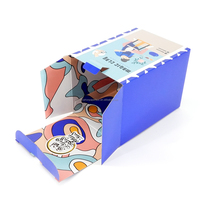 Venta al por mayor personalizado impreso un conjunto Mailer Carton E Flauta Cajas de embalaje de cartón corrugado para juegos de regalo