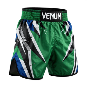 Pantalones Cortos de Boxeo Personalizados con Transferencia Térmica, Transpirables, de Secado Rápido, Spandex/Poliéster, para Entrenamiento Físico, Estilo Venum - Product Image 1