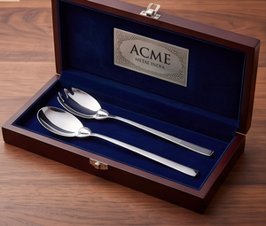 Ensemble de saladiers Tulip Bloom, acier inoxydable artisanal de qualité supérieure avec poignée fine, pour restaurants, hôtels et complexes hôteliers - Product Image 3