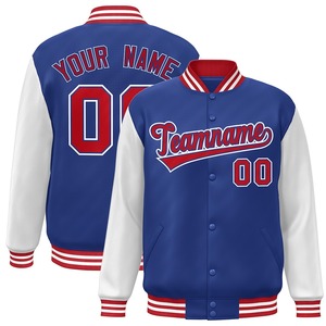 Wholesale Custom Stylish Chenille Embroidery Patched Genuine Full Sleeves Plain Baseball Plus Size Men's Varsity Jackets - Product Image 3