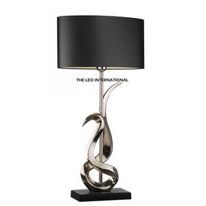 Lámparas de Mesa de Lujo Religiosas de Venta Caliente con Control de Luz, de Acero Inoxidable, Tela y Resina, Luces de Boda para Regalo - Product Image 6