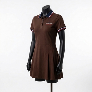 Vestido Polo Personalizado con Logotipo para Mujer, Falda de Tenis Informal, Vestido Polo de Tenis Personalizado para Mujer - Product Image 5