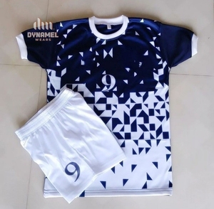 DYNAMEL WEARS Conjunto de Camiseta de Fútbol Sublimada para Hombre, Cuello Redondo, Manga Corta, Uniforme de Fútbol - Product Image 1