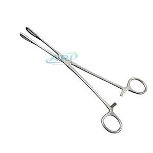 Pinzas Quirúrgicas Profesionales para Sujetar Esponjas, de Acero Inoxidable, Suministros Médicos - Product Image 4