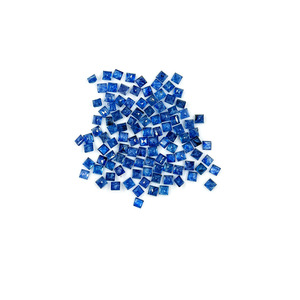 พลอยไพลินบลูแซฟไฟร์ธรรมชาติทรงสี่เหลี่ยมขนาด 3.5 มม. แบบปรับขนาดได้, พลอยไพลินบลูแซฟไฟร์ทรงสี่เหลี่ยมเจียระไนแบบหลวมสำหรับทำเครื่องประดับ - Product Image 2