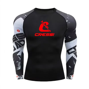 Camiseta de Compresión Sialkot MMA Transpirable UPF50+ de Secado Rápido y Ecológica de Spandex/Nylon - Product Image 2