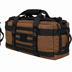 Bolsa de Lona Táctica de Corduroy 36-56L, Impermeable, con Cierre de Cremallera, Bolsillo con Cremallera, Correa para el Hombro, Asas de Tela, para Deportes Tácticos - Product Image 3