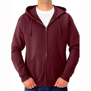 Heavyweight Zipper Hoodies Zip up Custom Blank Zip Hoodie Manufacturer Double Zipper Oversized French Terry Zip up Hoodie - Product Image 1