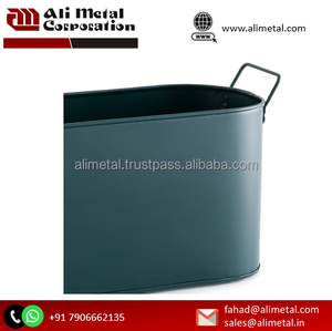 Jardinière en métal galvanisé Urban Oasis pour jardin de ferme Décoration extérieure intérieure et entièrement personnalisée - Product Image 6