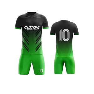 Conjunto de Uniforme de Fútbol Personalizado al por Mayor de Secado Rápido, Transpirable, Unisex para Adultos, Kits de Sublimación Económicos, Servicio OEM, Pantalones Cortos - Product Image 2