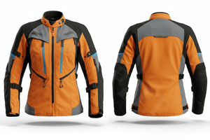 Heavy Duty Safety Clothing Corduroy textile Racing Motorbike Jacket Padded Protection Ce Armor High Quality Riding Gear Jackets - Product Image 4