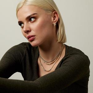 Cuban Link <b>Choker</b> Necklace Wholesale Pear Marquise Lab Grown Diamond 14K Real Solid Gold Thick Curb Chain Pendants Factory Price - Product Image 5