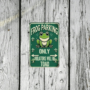 CIFbuy Funny 12x18 Inch Autocollant mural en aluminium TikTok pour panneau de service de ramassage Temu 30.5x45.7cm - Product Image 6