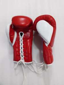 ถุงมือชกมวย Fly Superlace Pro X 2 หนังวัวแท้ MMA Sanda Boxing Gloves-Lace-Up Stretch สำหรับกิจกรรมกลางแจ้ง คิกบ็อกซิ่ง ฝึกซ้อม - Product Image 3