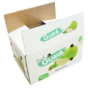 Caja Plegable Cuadrada de Cartón Corrugado de 5mm de Grosor, Fabricada con Materiales Reciclados, Multicolor, con Ranuras y Recubrimiento UV para Envasado de Jugos (OEM) - Product Image 3