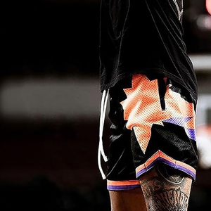 Nouveau design, sublimation, polyester de qualité, short de sport uni, short de basket-ball personnalisé avec logo, maille, pour hommes - Product Image 2