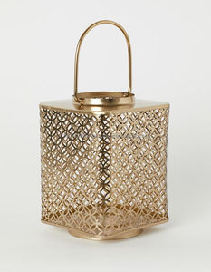 Linternas de metal disponibles al por mayor para la decoración del jardín del hogar Ramadán Mesa decorativa Candelabros de metal Linterna y tarro de velas - Product Image 2